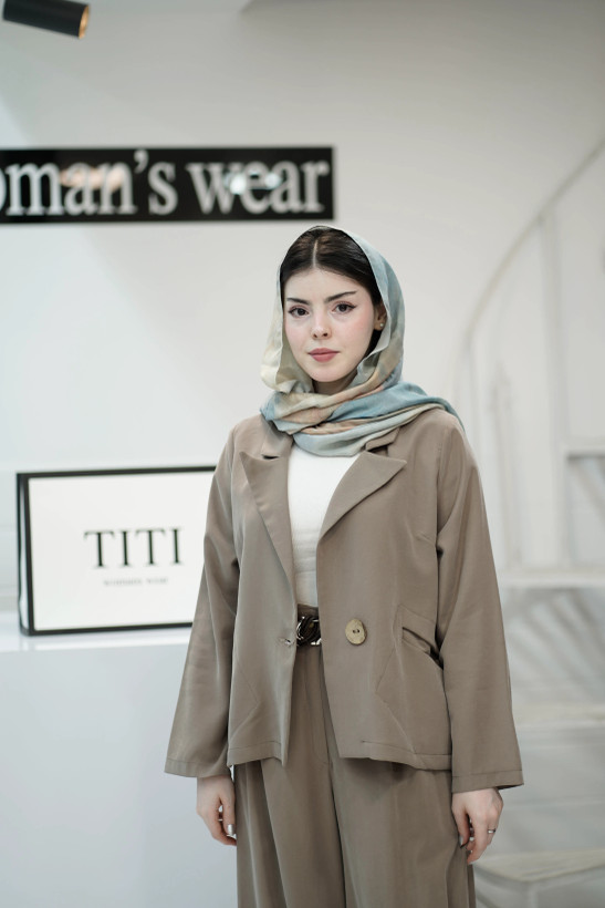 ست کت و شلوار زنانه سیلک
